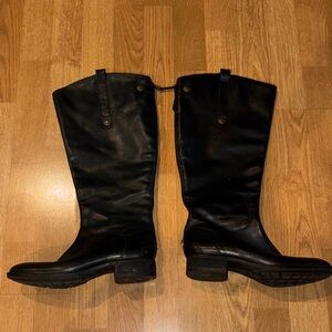 Sam Edelman Black Combat & Moto Boots